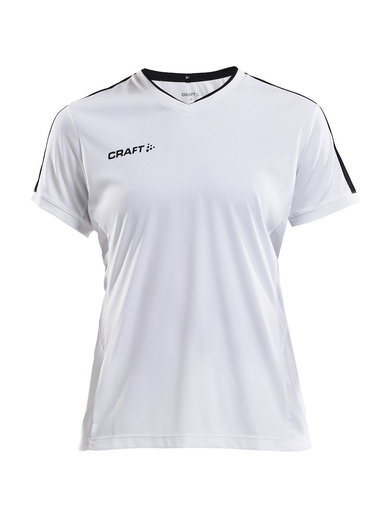 Craft Sport-Shirt Progress Practice (100% Polyester) white Women